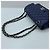 Borsa a tracolla Chanel Matelassé Navy Double Flap Blu navy - vista 8