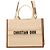 Borsa Christian Dior Dior Book Tote Medium Marrone