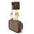 Borsa a tracolla e crossbody Louis Vuitton Monogram Utility Marrone Monogramma - vista 2