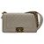 Chanel Boy Schultertasche in Grau Braun