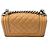 Borsa a tracolla Chanel Boy marrone - vista 3