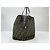 Borsa a tracolla Fendi in tela marrone - vista 5