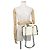 Borsa Bowling Deauville Chanel Nero Bianco - vista 4