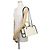 Borsa Bowling Deauville Chanel Nero Bianco - vista 5