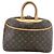 Borsa Louis Vuitton Deauville Marrone