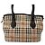 Borsa Tote 2-Way Burberry Nova Check Marrone - vista 2