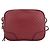 Borsa a tracolla in pelle rossa Gucci Rosso - vista 2
