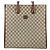 Borsa Tote 2-Way Gucci Interlocking G marrone