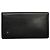 Chanel Camellia Leder-Brieftasche in Schwarz