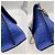 Borsa a Spalla con Catena Loewe Avenue Blu - vista 4