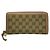 Portafoglio lungo Gucci GG Canvas Beige