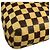 Borsa a tracolla Louis Vuitton Damier Sauvage Gazelle Marrone - vista 5