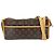 Borsa a tracolla lunga Popincourt Louis Vuitton Marrone - vista 11