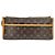 Borsa a tracolla lunga Popincourt Louis Vuitton Marrone - vista 2