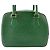 Borsa Louis Vuitton Sablon verde - vista 3