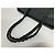 Borsa a tracolla Chanel in pelle nera Nero - vista 8