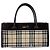 Burberry Nova Check Canvas Handtasche Braun - Ansicht 2