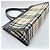 Burberry Nova Check Canvas Handtasche Braun - Ansicht 8