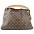 Borsa Louis Vuitton Artsy Marrone