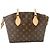 Borsa Tote Louis Vuitton Monogram 2-Way Boetie NMPM Marrone - vista 2
