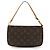 Pochette Accessoires Monogram Louis Vuitton Marrone