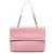 Borsa a tracolla in agnello Intrecciato Bottega Veneta Rosa