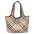 Burberry Piccola borsa tote a quadri - vista 2