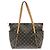 Borsa Tote Louis Vuitton Monogram Marrone