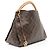 Borsa a Spalla Louis Vuitton Monogram Canvas Artsy MM Marrone - vista 2