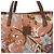 Gucci Flora Canvas Leather Tote Bag Metallic Bronze - Ansicht 7