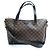 Borsa Louis Vuitton Hyde Park Damier Marrone