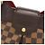 Bolso Louis Vuitton Sistina Damier Castaño - vista 3