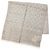 Sciarpa Gucci Stall GG Jacquard in lana e seta Mini Fringe Marrone Beige