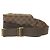 Borsa a tracolla Louis Vuitton Damier Geronimos Marrone - vista 2