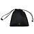 Pochette in pelle e raso duchesse Miu Miu Nero