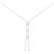 Collana TASAKI in Au750 con Diamanti Argento Metallico - vista 6