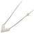 Collana Essential V Louis Vuitton Argento Metallico