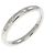 Chanel John Parisian Platinring Größe 6 Silber Metallisch