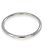 Chanel John Parisian Platinring Größe 6 Silber Metallisch - Ansicht 3
