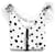 Borsa a tracolla 2way in micro pelle con cut-out Givenchy Bianco - vista 2