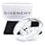 Borsa a tracolla 2way in micro pelle con cut-out Givenchy Bianco - vista 7