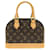 Borsa Louis Vuitton Alma BB Monogram Marrone - vista 2
