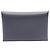 Hermès Tarjetero Calvi en piel Epsom Hermes Azul