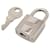 Hermès Metal Padlock Silver Silvery Metallic  - view 1