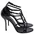 Décolleté Cassandra di Saint Laurent in vernice nera Nero