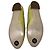 Bailarinas Miu Miu en charol amarillo con adornos de cristal - vista 9