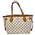 Borsa Tote Louis Vuitton Neverfull PM Damier Azur Bianco