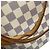 Louis Vuitton Lena Damier Azur MM Tote Bag aus weiß beschichtetem Canvas - Ansicht 9