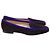 Mocassini a punta quadrata Tod's in scamosciato marrone Rosso