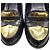 Mocassini Penny in pelle nera Yves Saint Laurent Nero - vista 10